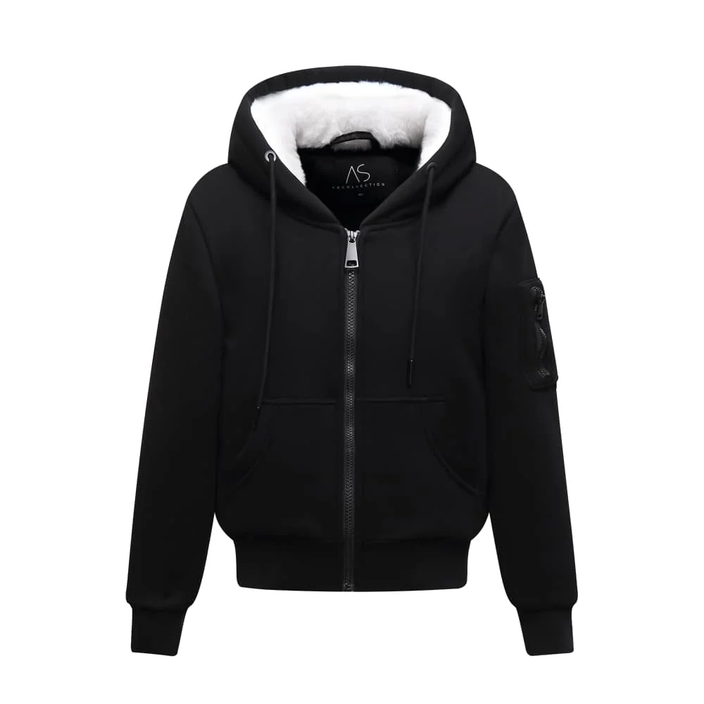 Fur Lined Hoodie - Image 16