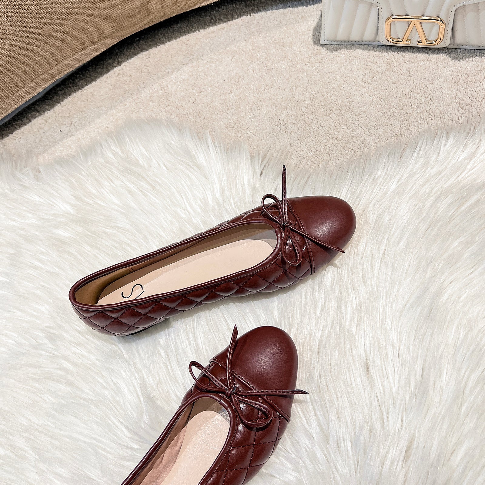 Tweed Ballet Flats - Image 15